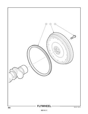 Volant moteur 9250601