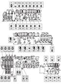 Raccords hydrauliques du bloc multifonctions 9990066S2