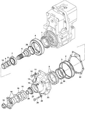 Boîte de transmission, assemblage 9991178