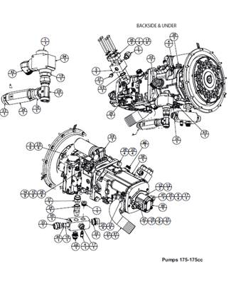 Support pompe de transmission, montage 9991959