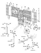 Grille amovible hydraulique et mcanique, montage 9992506S2