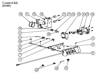 Siège 3000 HIGHT END, assemblage 9992851