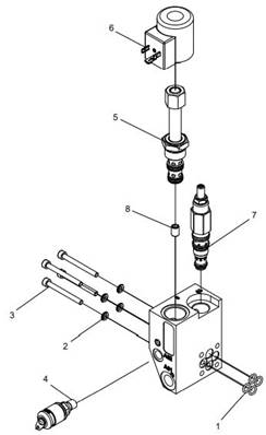 Bloc hydraulique #2 LM018533