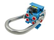 Coupleur femelle hydraulique 4 voies 1/2 - BSP connexion électrique 14 pôles
