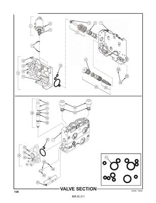 Section de distributeur, direction 51152311