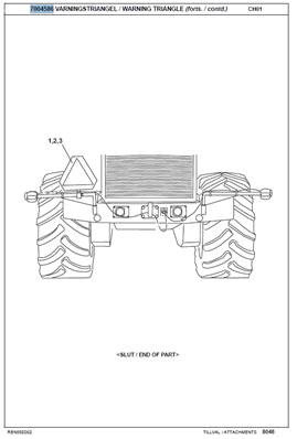 Kit éclairage pour route, montage 7004586