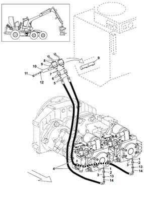 Transmission, capteurs haute pression 9991888