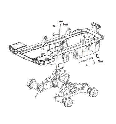 Bogie , assemblage 9992406