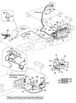 Batterie 24V, montage 9992461