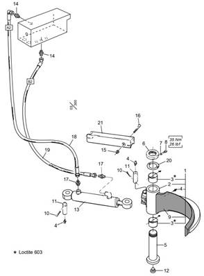 Couteau ébrancheur inférieur LM006803