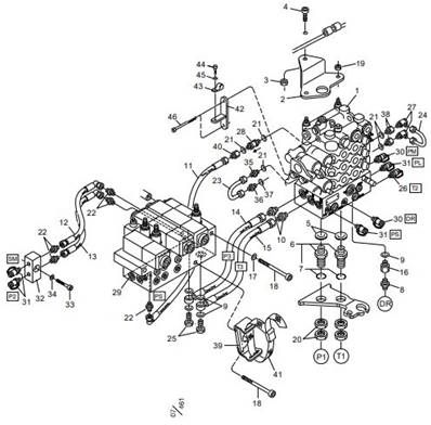 Interconnexion du bloc principal LM006809