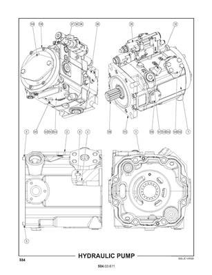 Pompe hydraulique 50403611