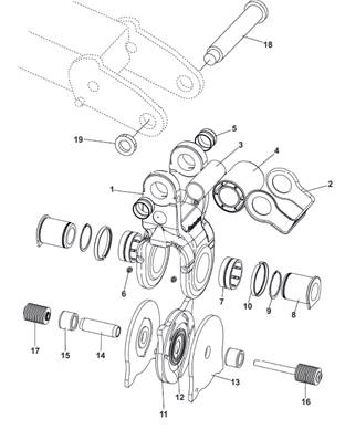 Chape rotator MPB2-2, assemblage 9991988