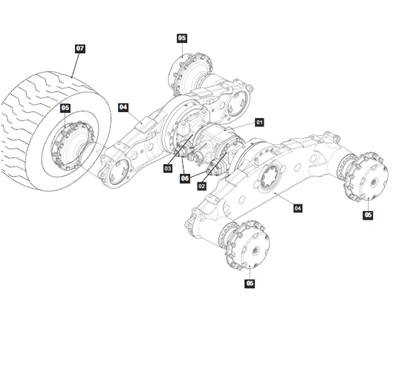 Bogie , assemblage 9992443