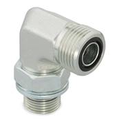 Adapteur mâle ORFS 13/16 - mâle BSP ISO 1179 1/2-90° Parker 8-8C4OMLOS