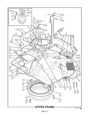 Chassis supérieur 1042321S3