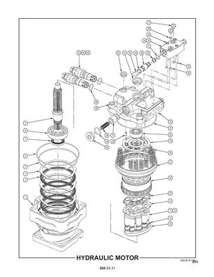 Moteur hydraulique 5050331