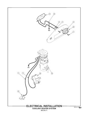 Installation électrique, Système de préchauffage 6130642