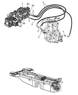 Conduites hydrauliques de boîte de transmission 9990043