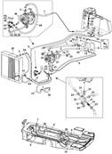 Transmission , conduites hydrauliques 9991961S2