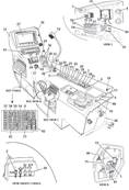 Console latrale cabine, assemblage 9992194S2