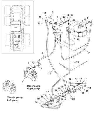 Avancement, conduites hydrauliques 9992267