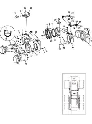 Bogie , assemblage 9992701