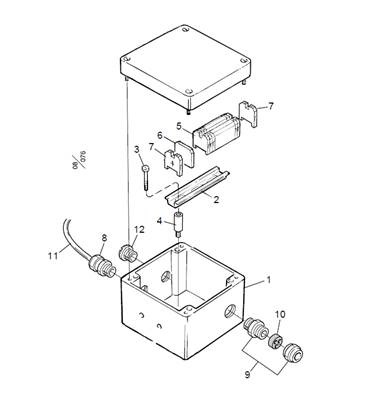 Bôite terminale inférieure LM033686