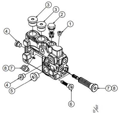 Dernière section L-90 S05 LM614110-01