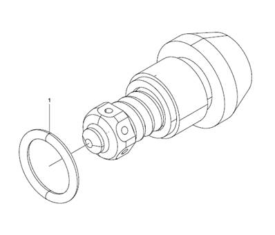 Valve choc 320 bar entraînement rouleaux marche avant LM620400