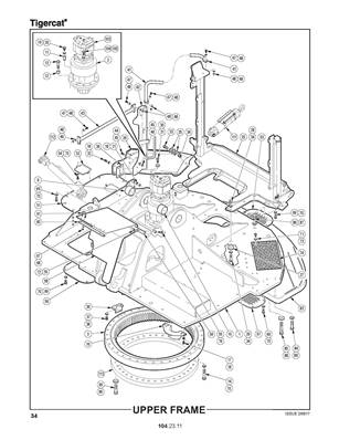 Chassis supérieur 1042311