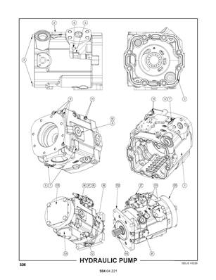 Pompe hydraulique 50404221