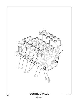 Distributeur hydraulique de direction, lame et grappin 51013141