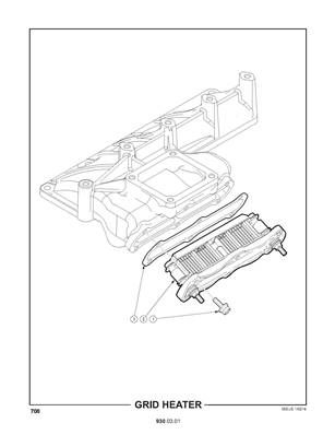 Grille de chauffage 9300302