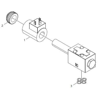 Valve directionnelle descente de scie LM612057