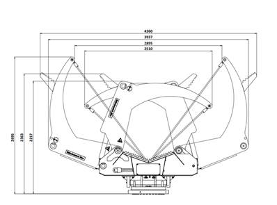 Clambunk 2,8 m² BURGER 300472