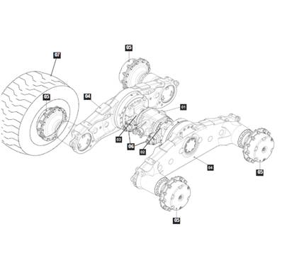 Bogie , assemblage 9991517