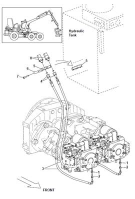 Transmission, capteurs haute pression 9991704