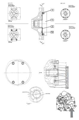 Pompe de transmission,entraînement de pompe auxiliaire 9991713