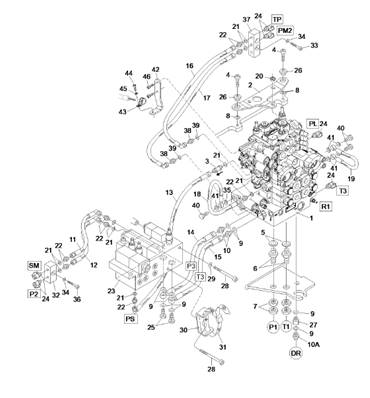 Interconnection of main manifolds LM005722C