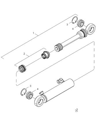 Vérin de kit d'accumulation LM015058