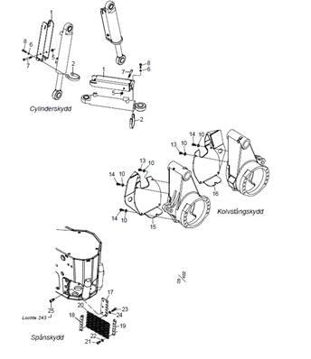 Kit de protection 'heavy duty' LM043384