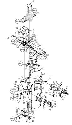 Unité d'accumulation avec contrôle du rotator LM043631