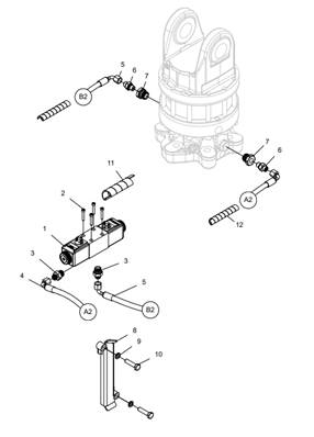 Contrôle du rotator LM043640