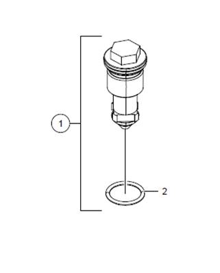 Valve de réducteur de pression 190 Bars LM617033