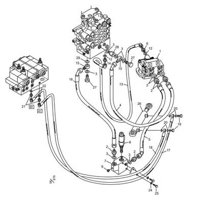 Hydraulique, unité de scie 98XXL LM999120