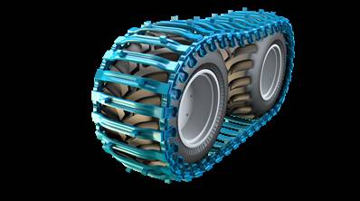 Paire de tracks avec oreille KovaX 22mm 710-22.5 Olofsfors 188-652040