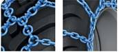 Paire de chaînes simple losange Forstgrip Soft anneaux de 15,2mm Pewag 75113