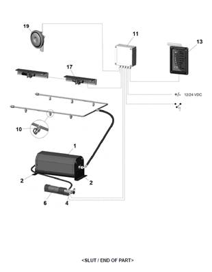 Système anti-incendie, assemblage 7030553