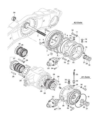 Bogie , assemblage 9905622